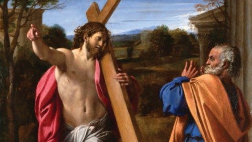 Full title: Christ appearing to Saint Peter on the Appian Way
Artist: Annibale Carracci
Date made: ... Full title: Christ appearing to Saint Peter on the Appian Way
Artist: Annibale Carracci
Date made: ...