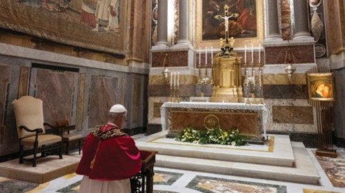 Papi e santi pellegrini al santuario agostiniano QUO-109 Papi e santi pellegrini al santuario agostiniano QUO-109
