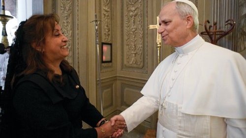 Udienza alla presidente della Repubblica del Perú QUO-115 Udienza alla presidente della Repubblica del Perú QUO-115