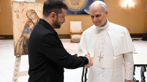 Udienza al presidente della Repubblica d’Ucraina QUO-115 Udienza al presidente della Repubblica d’Ucraina QUO-115