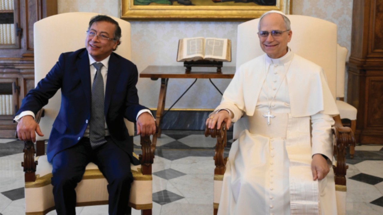  Udienza al presidente  della Repubblica di Colombia  QUO-115
