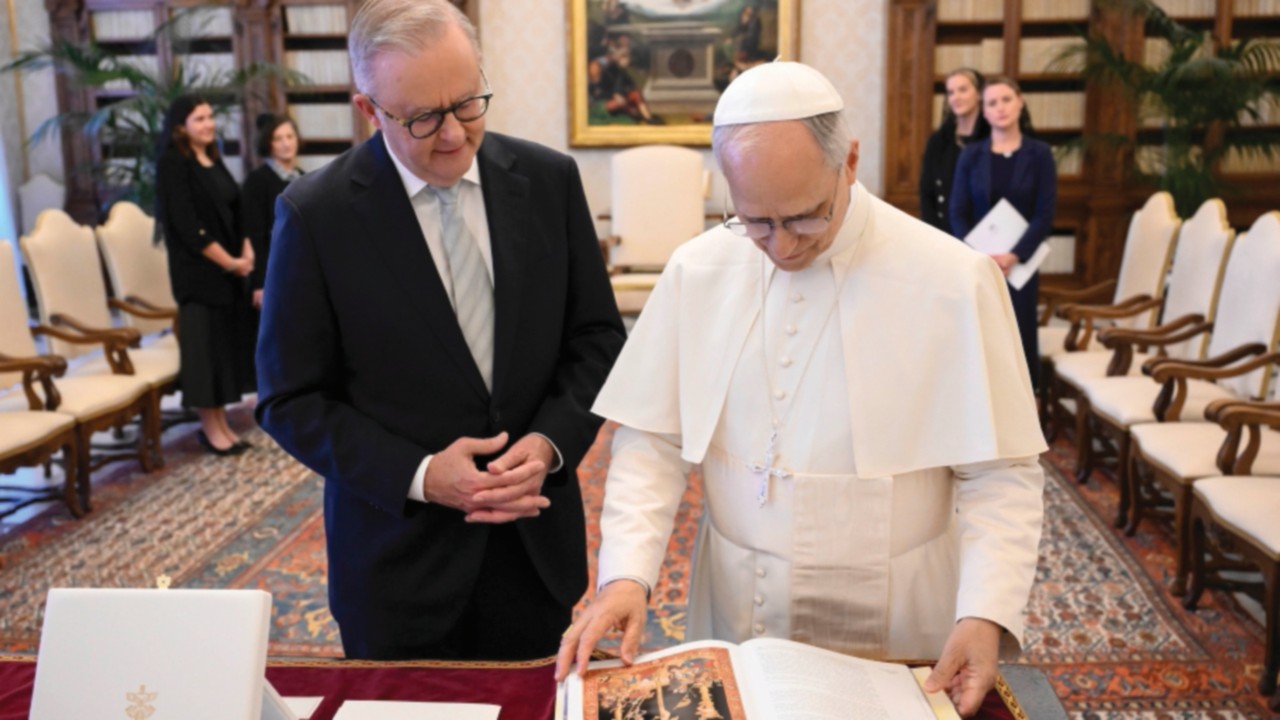  Udienza del Pontefice  al  Primo ministro  del Commonwealth dell’Australia  QUO-116