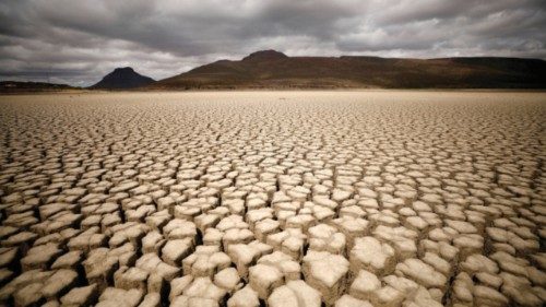 FILE PHOTO: Clouds gather but produce no rain as cracks are seen in the dried up municipal dam in ... FILE PHOTO: Clouds gather but produce no rain as cracks are seen in the dried up municipal dam in ...