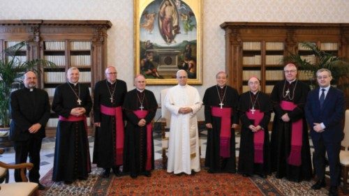 Udienza del Papa al presidente e al Comitato permanente della Comece QUO-119 Udienza del Papa al presidente e al Comitato permanente della Comece QUO-119