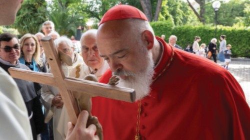   Il cardinale Dominique Joseph Mathieu ha preso possesso  del titolo di Santa Giovanna Antida ...