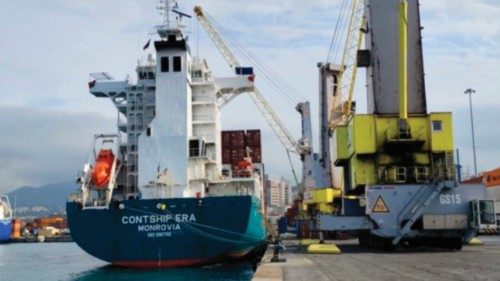 A Marsiglia e Genova i portuali bloccano carichi di armi QUO-131 A Marsiglia e Genova i portuali bloccano carichi di armi QUO-131