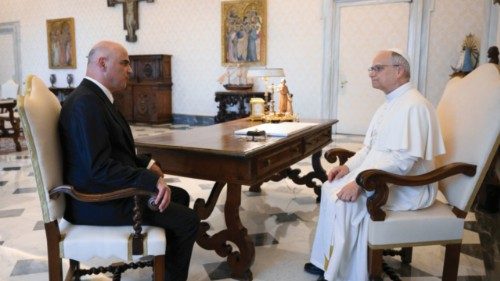 L’udienza del Papa al Segretario Generale del Consiglio d’Europa QUO-139 L’udienza del Papa al Segretario Generale del Consiglio d’Europa QUO-139