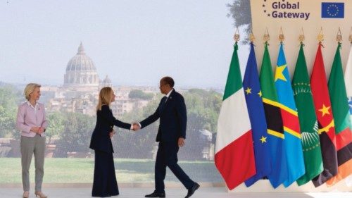 La premier Giorgia Meloni, al vertice 'The Mattei Plan for Africa and the Global Gateway: A common ... La premier Giorgia Meloni, al vertice 'The Mattei Plan for Africa and the Global Gateway: A common ...