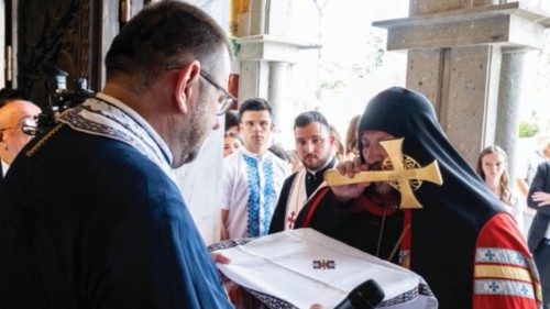 Il cardinale Mykola Bychok ha preso possesso del titolo di Santa Sofia a via Boccea QUO-143 Il cardinale Mykola Bychok ha preso possesso del titolo di Santa Sofia a via Boccea QUO-143