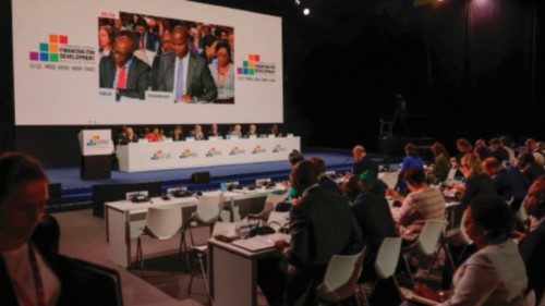 A general view of a roundtable meeting, titled 'Leveraging private business and finance', at the 4th ... A general view of a roundtable meeting, titled 'Leveraging private business and finance', at the 4th ...