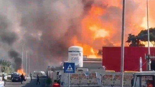 Il vescovo di Roma prega per le persone coinvolte nell’esplosione di un distributore al ... Il vescovo di Roma prega per le persone coinvolte nell’esplosione di un distributore al ...