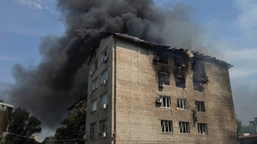 A view shows the site of a Russian drone strike, amid Russia's attack on Ukraine, in Zaporizhzhia, ... A view shows the site of a Russian drone strike, amid Russia's attack on Ukraine, in Zaporizhzhia, ...