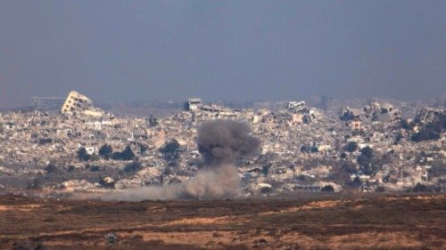 epaselect epa12228475 Smoke rises following an Israeli airstrike in the northern Gaza Strip near ... epaselect epa12228475 Smoke rises following an Israeli airstrike in the northern Gaza Strip near ...
