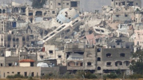 Gaza è un cumulo di macerie e detriti QUO-171 Gaza è un cumulo di macerie e detriti QUO-171