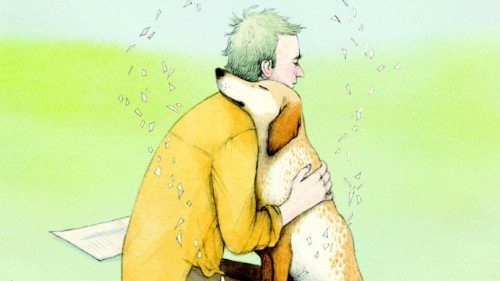 L’uomo e il cane QUO-172 L’uomo e il cane QUO-172