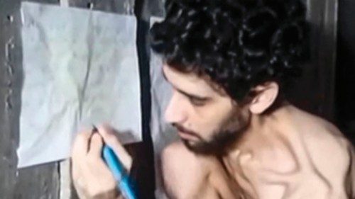 This screengrab from a video released on August 1, 2025 by the armed wing of Palestinian militant ... This screengrab from a video released on August 1, 2025 by the armed wing of Palestinian militant ...