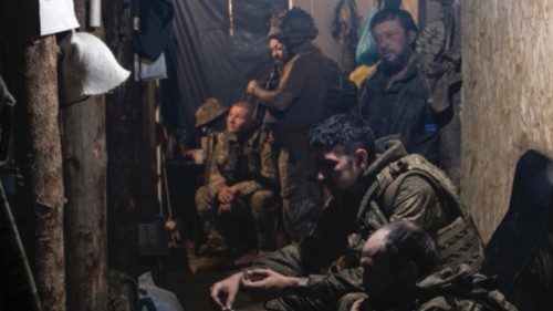 epa12283813 A handout photo made available by the press service of the 93rd 'Kholodnyi Yar' Separate ...