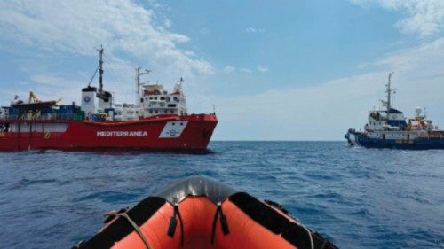  Partita la missione della nuova nave di Mediterranea  QUO-188