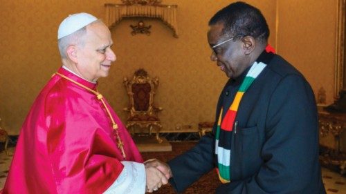 Udienza del Papa al presidente della Repubblica dello Zimbabwe QUO-199 Udienza del Papa al presidente della Repubblica dello Zimbabwe QUO-199