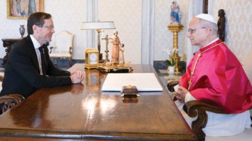 Udienza del Pontefice al presidente dello Stato di Israele QUO-203 Udienza del Pontefice al presidente dello Stato di Israele QUO-203