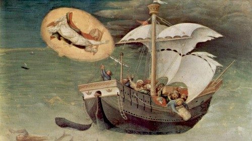 Gentile da Fabriano, poliptyk «Św. Mikołaj ratuje rozbitków na morzu»