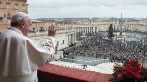 SS Francesco - Piazza San Pietro - Benedizione Urbi et Orbi - 25/12/2021