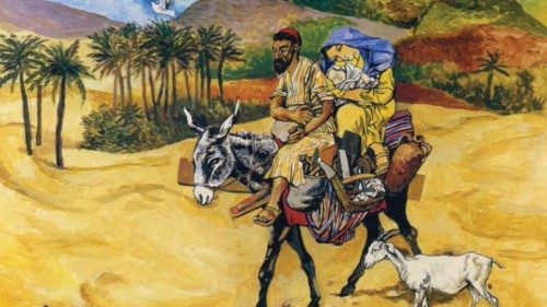 Fuga para o Egito (Renato Guttuso, Sagrado Monte de Varese)