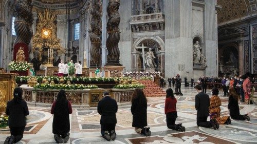 SS Francesco Basilica Vaticana - Santa Messa celebrata dal Santo Padre Francesco in occasione della ...