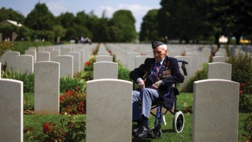 British veteran Bernard Morgan, 100, looks on at Bayeux cemetery, on the day of commemorative events ... British veteran Bernard Morgan, 100, looks on at Bayeux cemetery, on the day of commemorative events ...