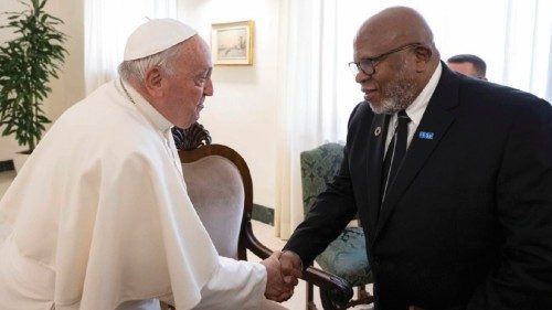 Audiência do Papa ao Presidente da Assembleia Geral das Nações Unidas POR-031 Audiência do Papa ao Presidente da Assembleia Geral das Nações Unidas POR-031