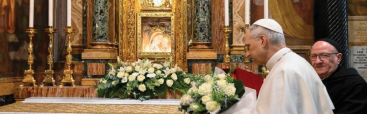 Um pontificado<br>  nas mãos de Nossa Senhora 