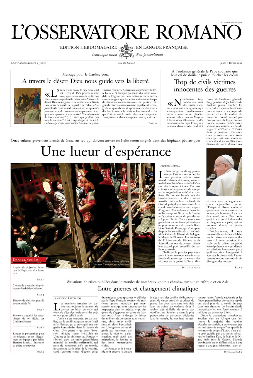 Carême 2024, François invite à prendre le chemin de la liberté - Vatican  News