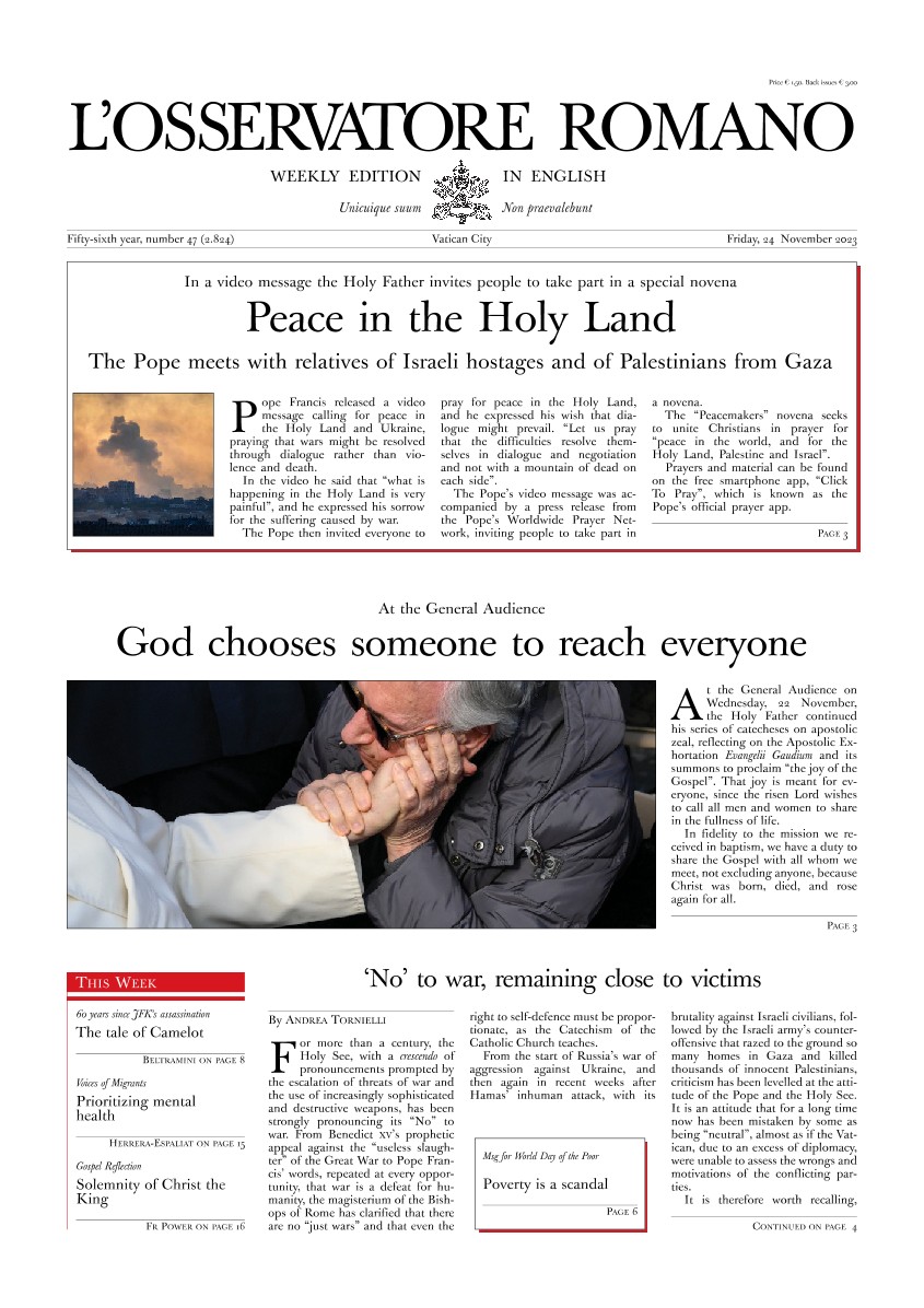 Weekly edition in English