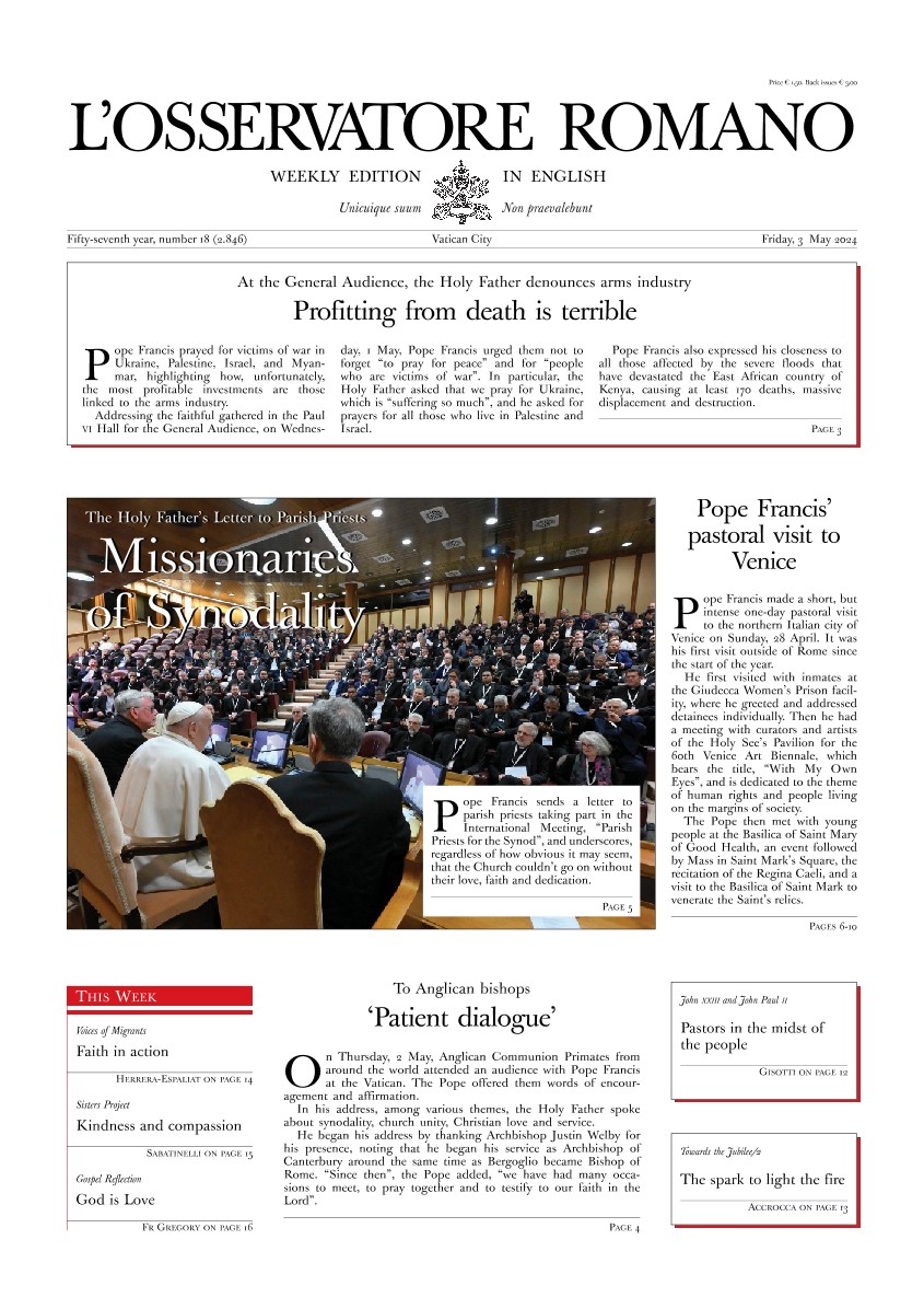 Weekly edition in English