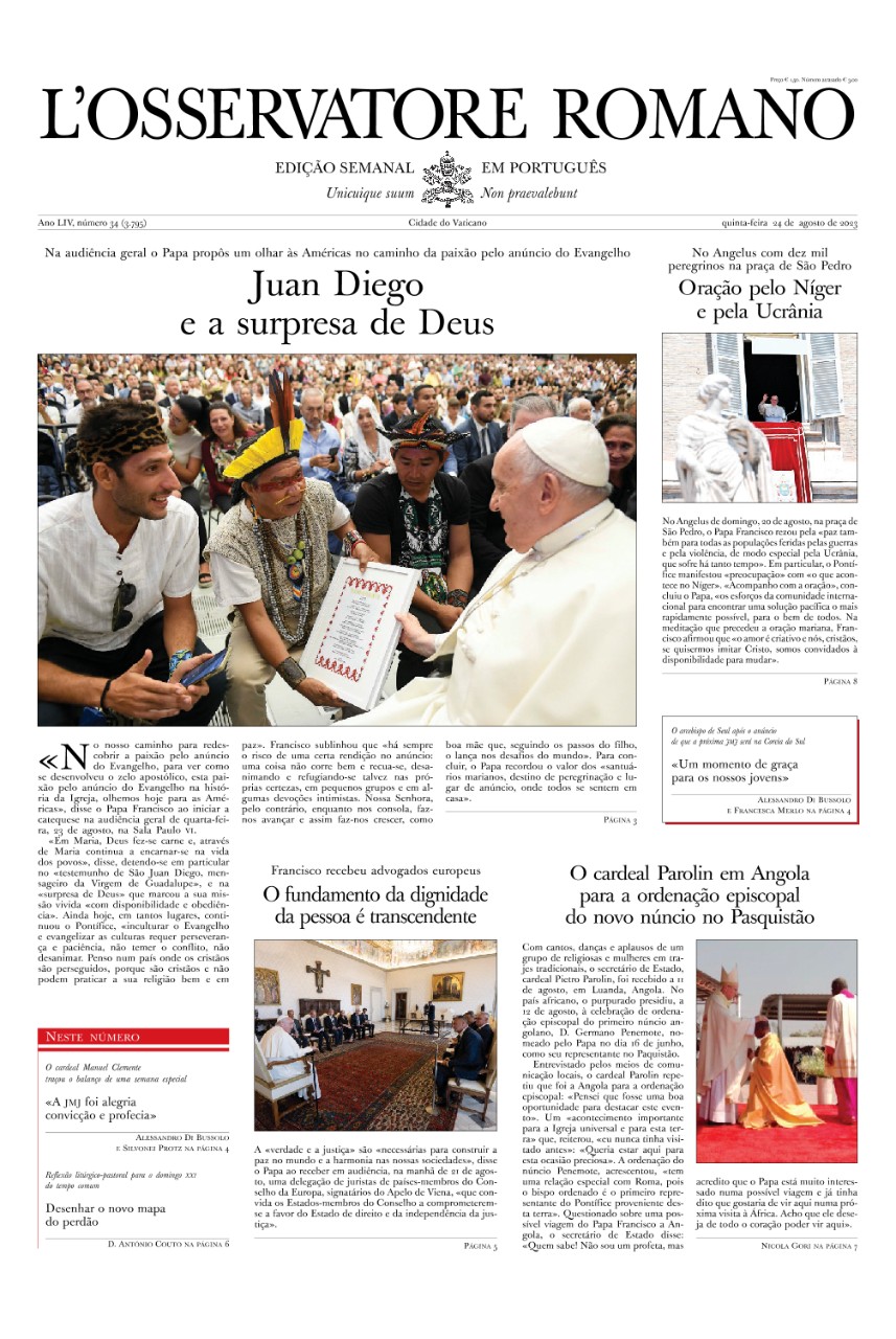  Edição semanal em português