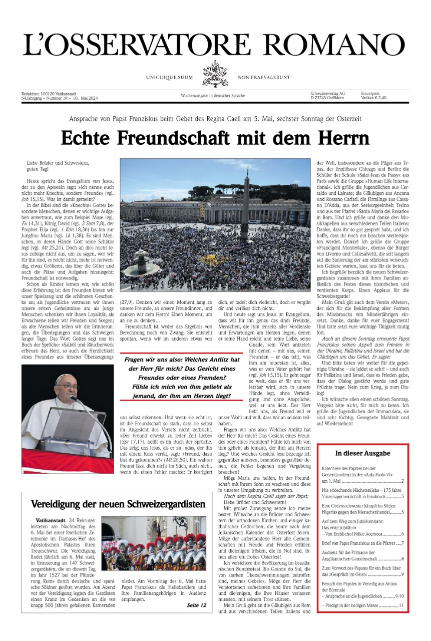 Wochenausgabe