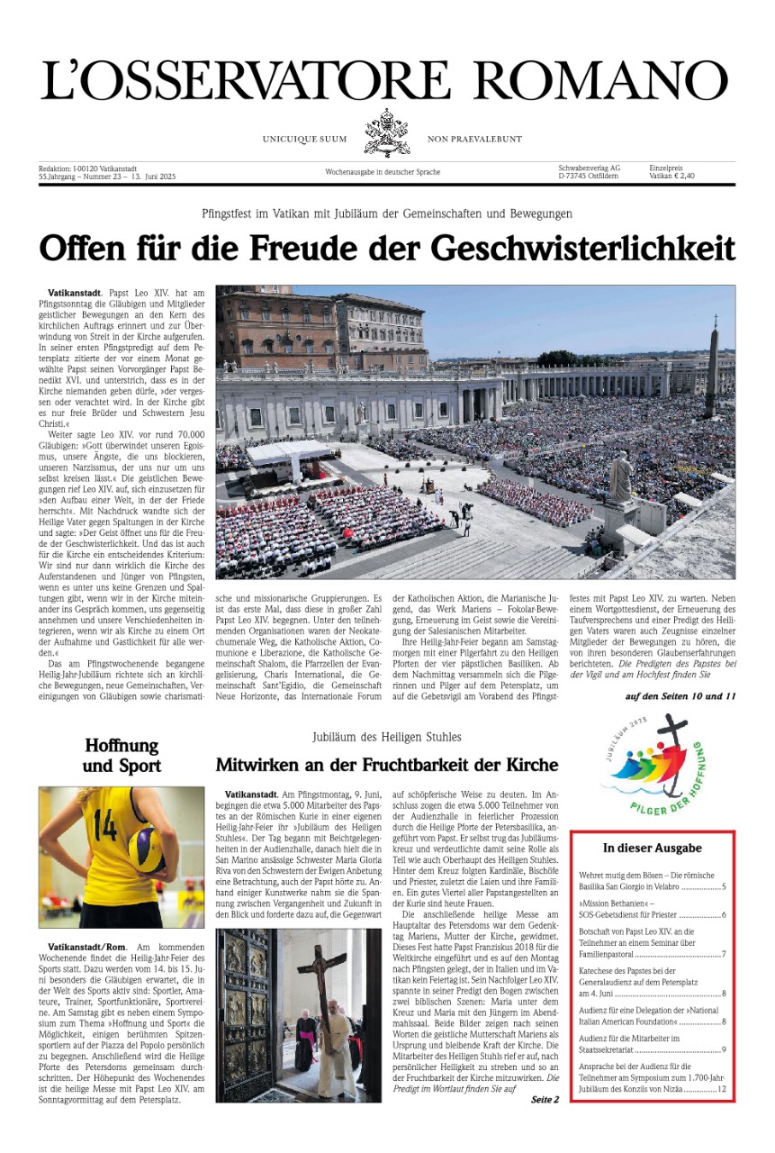 Wochenausgabe