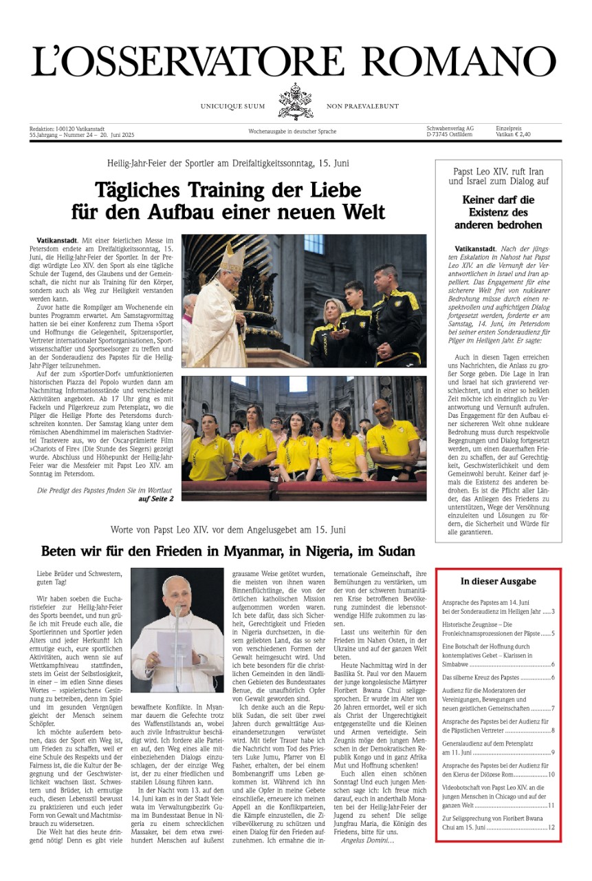 Wochenausgabe
