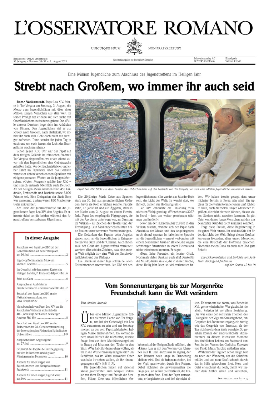 Wochenausgabe