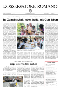 Wochenausgabe